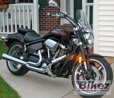 moto yamaha warrior 1700